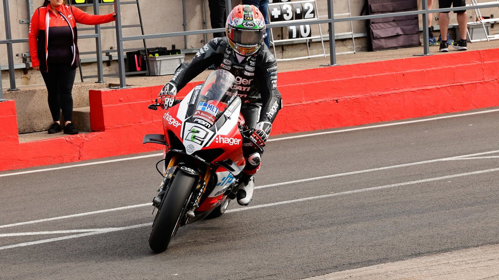 Glenn Irwin, Ducati, Donington Park, test, 2025, April 18